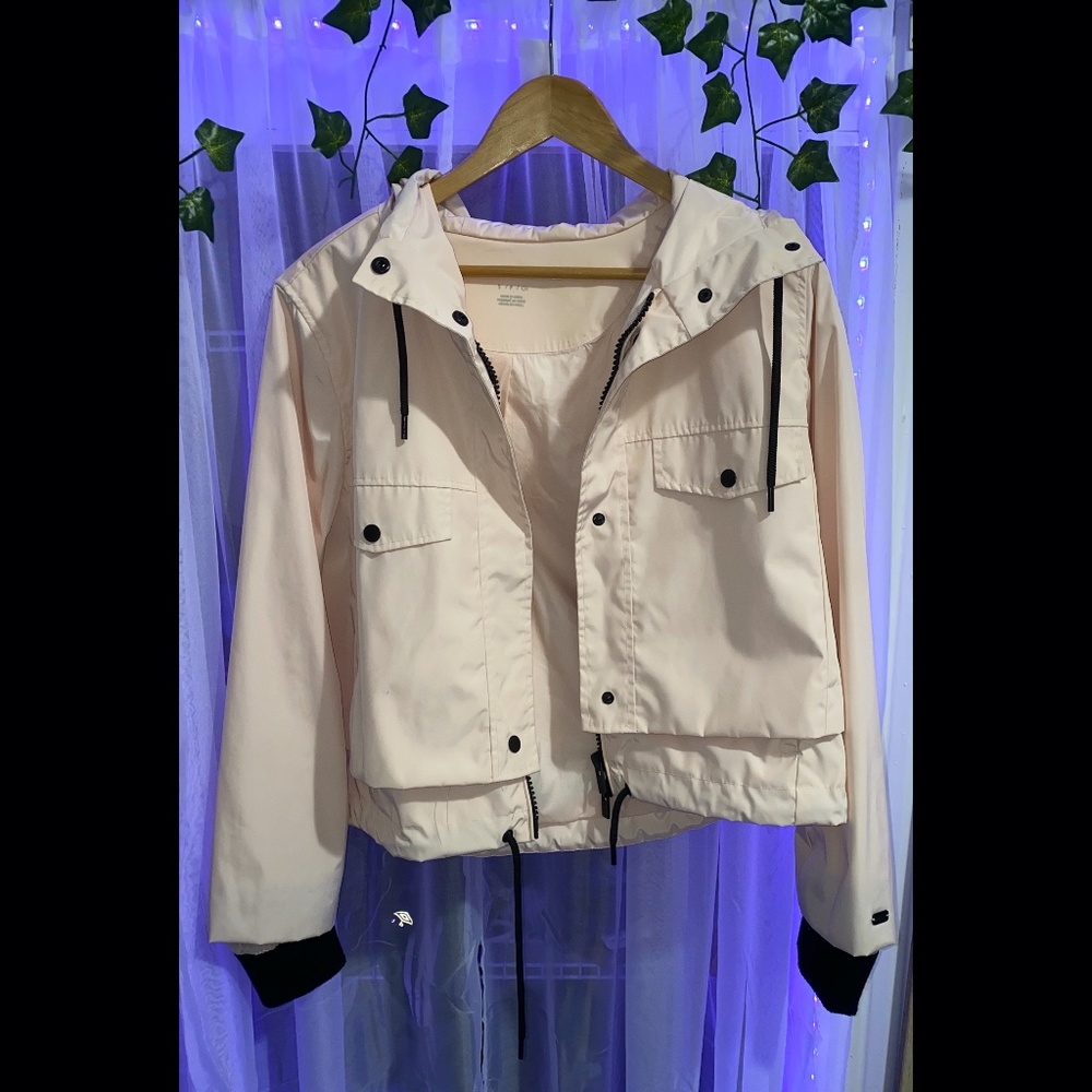 Blush Raincoat